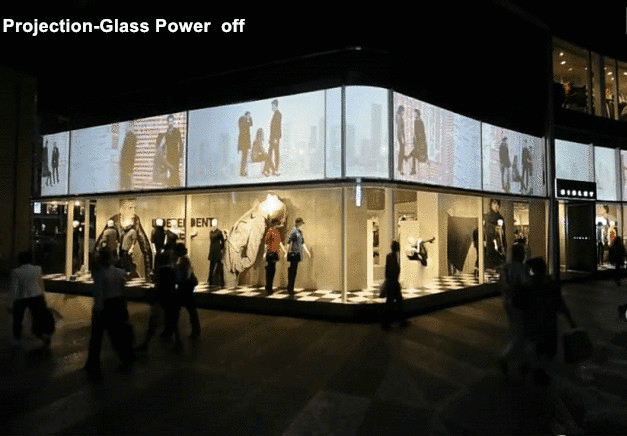 smart glass advertising